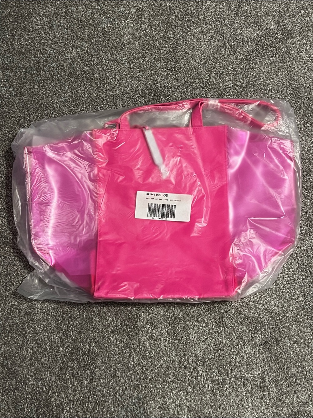 NWT Victoria's Secret Hot Pink Tote Bag